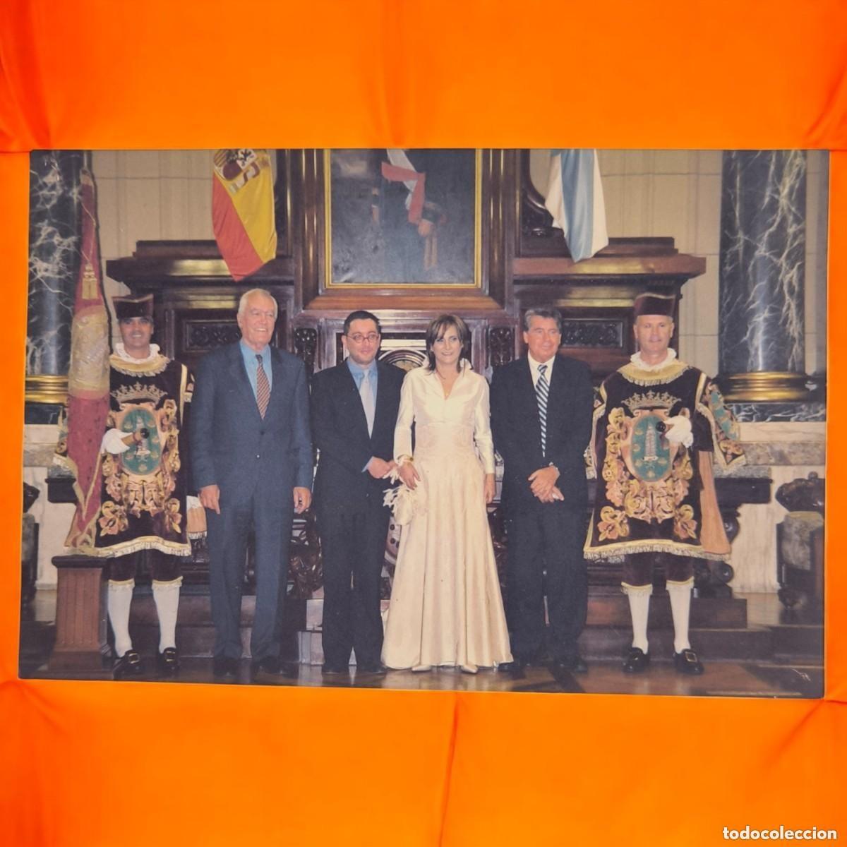 Fotografia antica: ️ Fotograf&iacute;a Ceremonial Oficial En Sal&oacute;n De Honor &ndash; Retrato Institucional De &Eacute;poca Moderna
