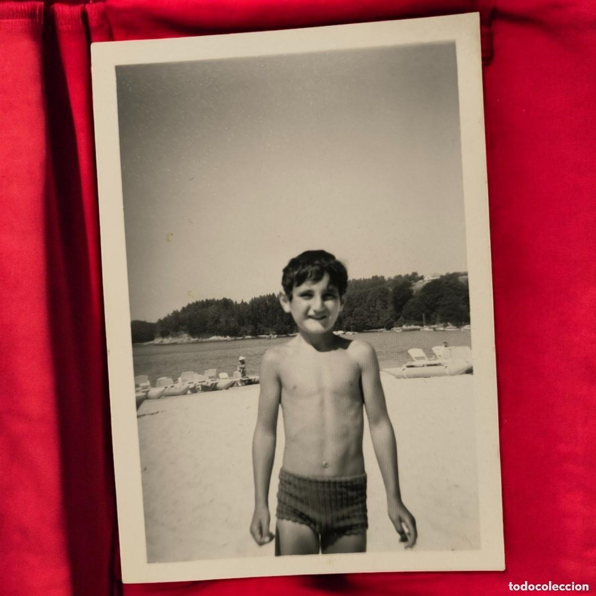 Fotograf&iacute;a antigua: ️ Fotograf&iacute;a Antigua De Ni&ntilde;o En La Playa &ndash; Verano De Los A&ntilde;os 60/70