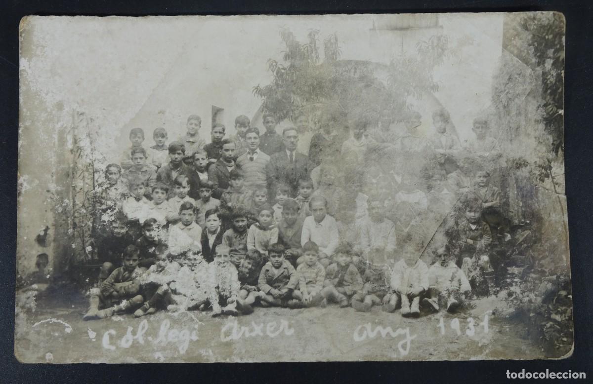 Fotografia antica: ANTIGUA FOTOGRAF&Iacute;A ,COLEGIO ARXER, GRUPO NI&Ntilde;OS ,ARENYS DE MAR, 1931, VER FOTOS