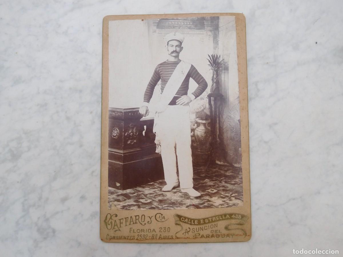 Antique Photography: Fotograf&iacute;a antigua marinero de Paraguay Gaffaro y Cia.