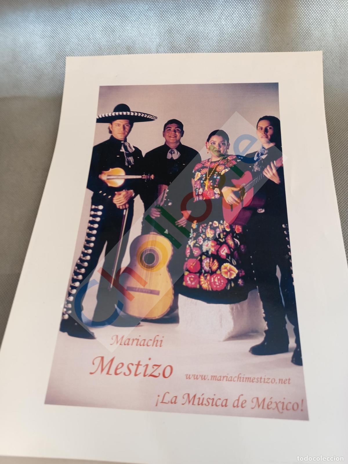 Fotograf&iacute;a antigua: Fotograf&iacute;a Maricahi Mestizo la musica de Mexico