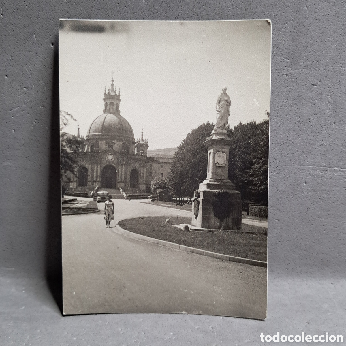 Fotograf&iacute;a antigua: Antigua fotograf&iacute;a del Santuario de Loyola, Azpeitia, Guip&uacute;zcoa. A&ntilde;o 1959
