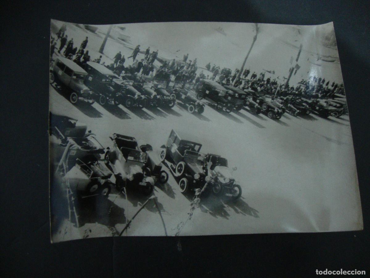 Fotograf&iacute;a antigua: FOTOGRAFIA SITGES RALLY COCHES DE EPOCA 1964