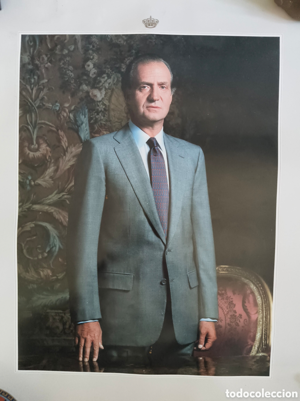 Fotograf&iacute;a antigua: Retrato institucional del Rey Em&eacute;rito Juan Carlos I