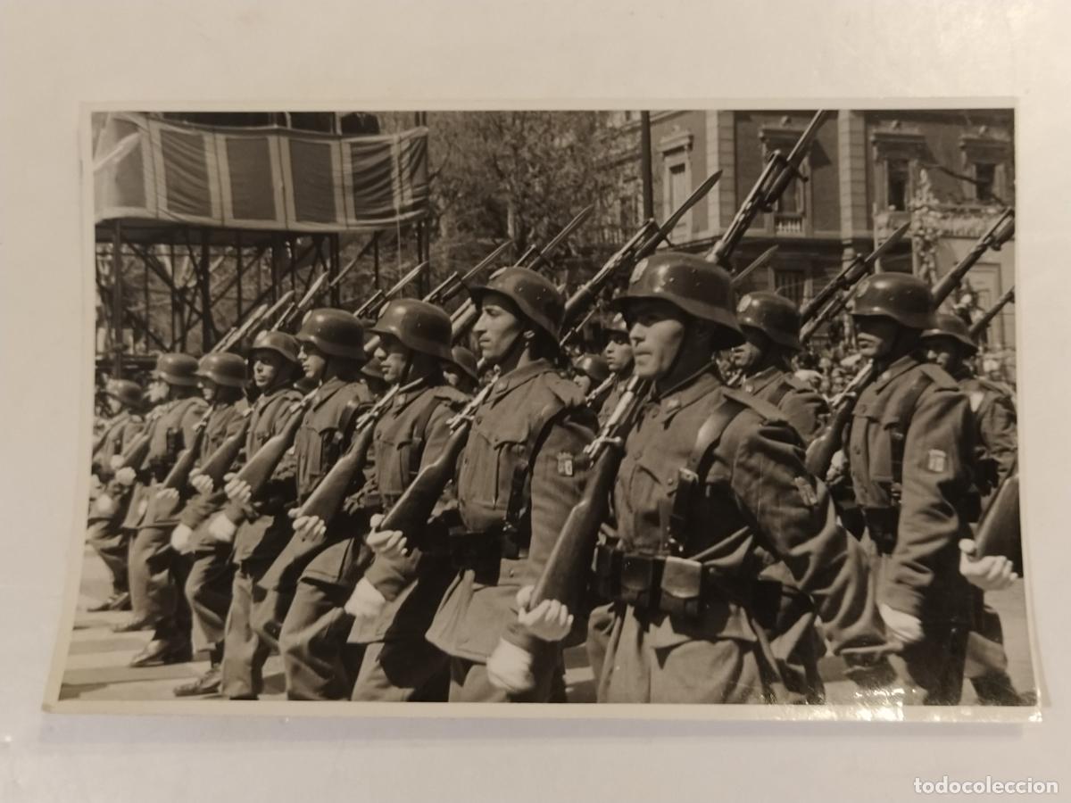 Photographie ancienne: MILITAR - INFANTERIA ESPA&Ntilde;OLA - FOTO CIFRA - FOTOGRAFIA ANTIGUA DE PRENSA - 3