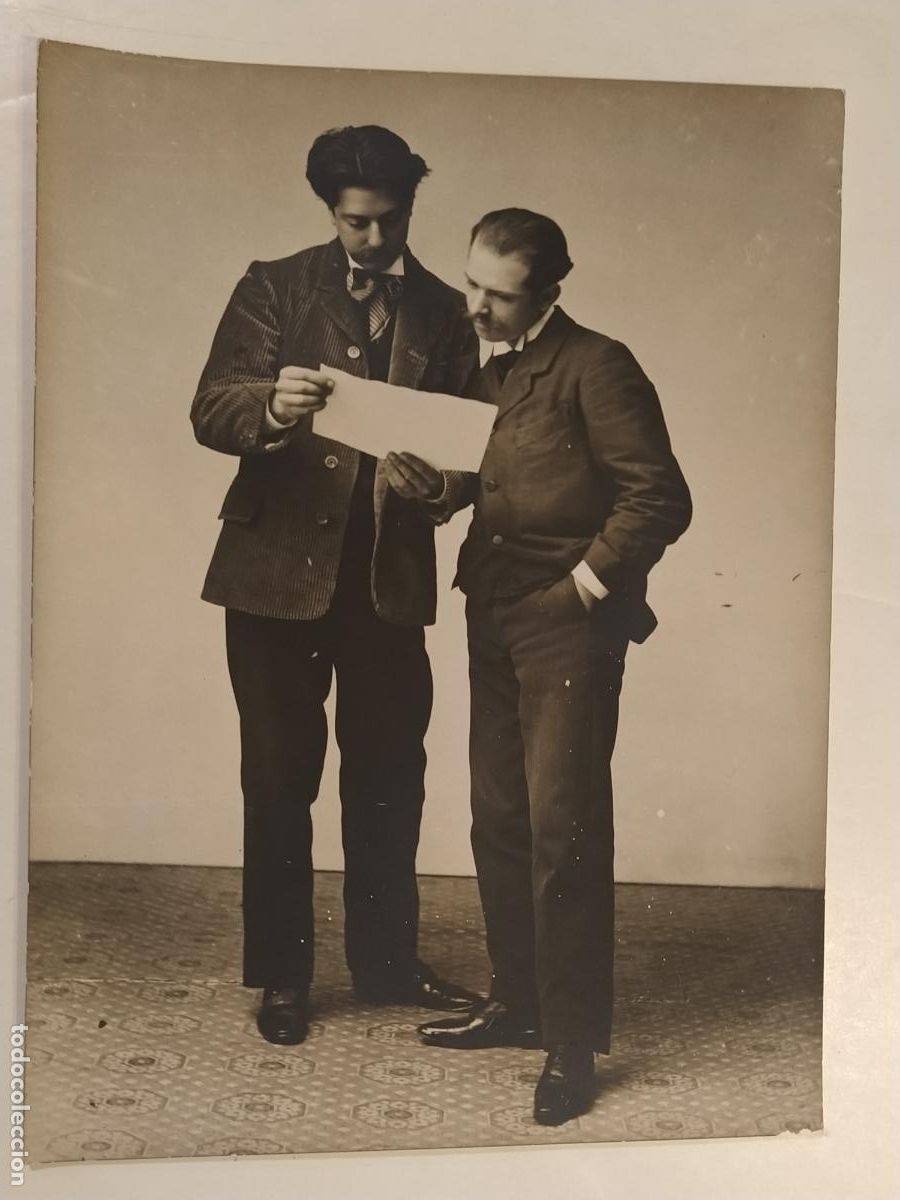 Fotografia antiga: PAU CASALS & ENRIC GRANADOS - FOTOGRAFIA ANTIGUA DE PRENSA O EDITORIAL - 19