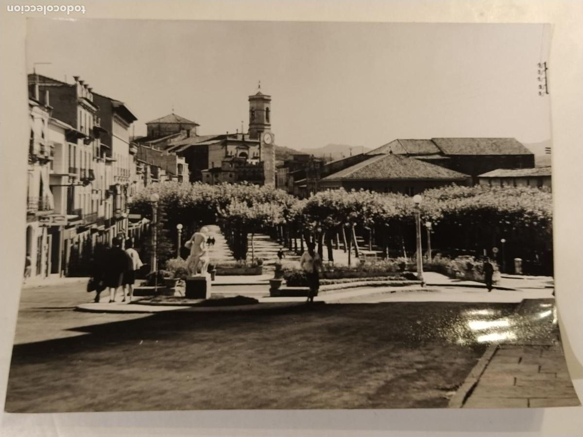 Fotografia antiga: OLOT - PASEO DE BLAY - ARCHIVO CUYAS - FOTOGRAFIA ANTIGUA DE PRENSA O EDITORIAL - 28