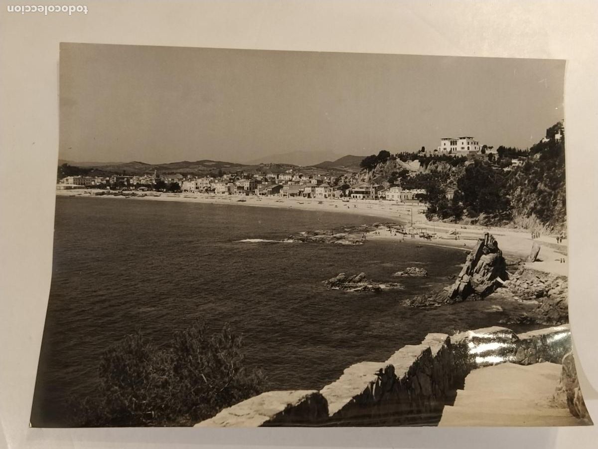 Fotograf&iacute;a antigua: LLORET DE MAR - EL CASTELL - FOTO N. CUYAS - FOTOGRAFIA ANTIGUA DE PRENSA O EDITORIAL - 30