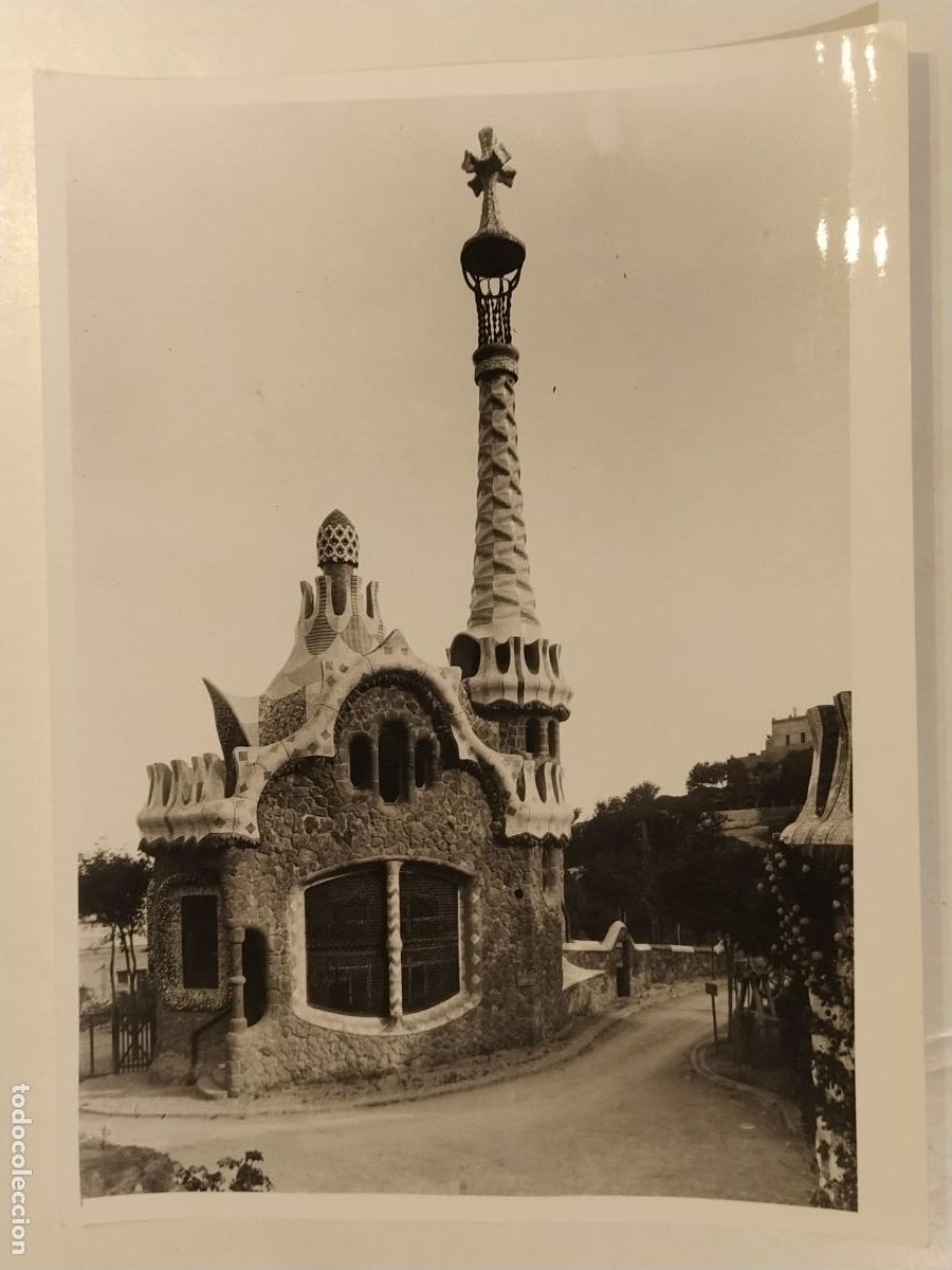 Fotografia antiga: BARCELONA - PARK GUELL - FOTO MAS - FOTOGRAFIA ANTIGUA DE PRENSA O EDITORIAL - 41