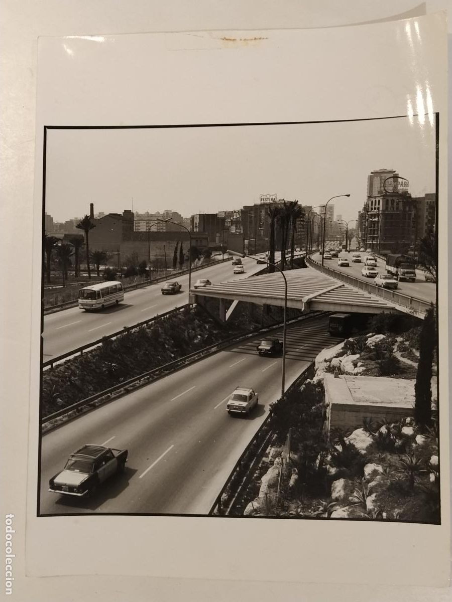 Alte Fotografie: BARCELONA - AVENIDA MERIDIANA - FOTOGRAFIA ANTIGUA DE PRENSA O EDITORIAL - 48