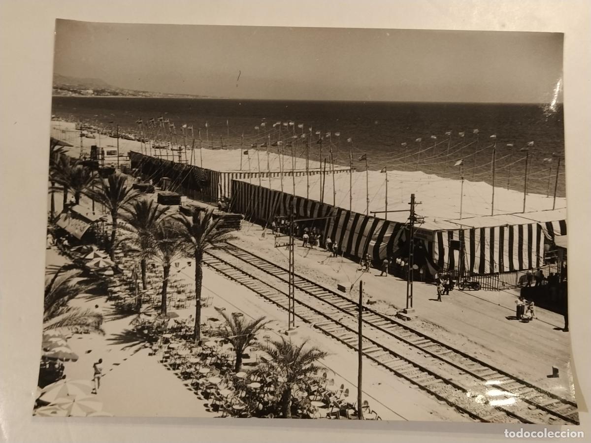 Fotograf&iacute;a antigua: BADALONA - ENTOLDADO - PLAYA - ARCHIVO CUYAS - FOTOGRAFIA ANTIGUA DE PRENSA O EDITORIAL - 55