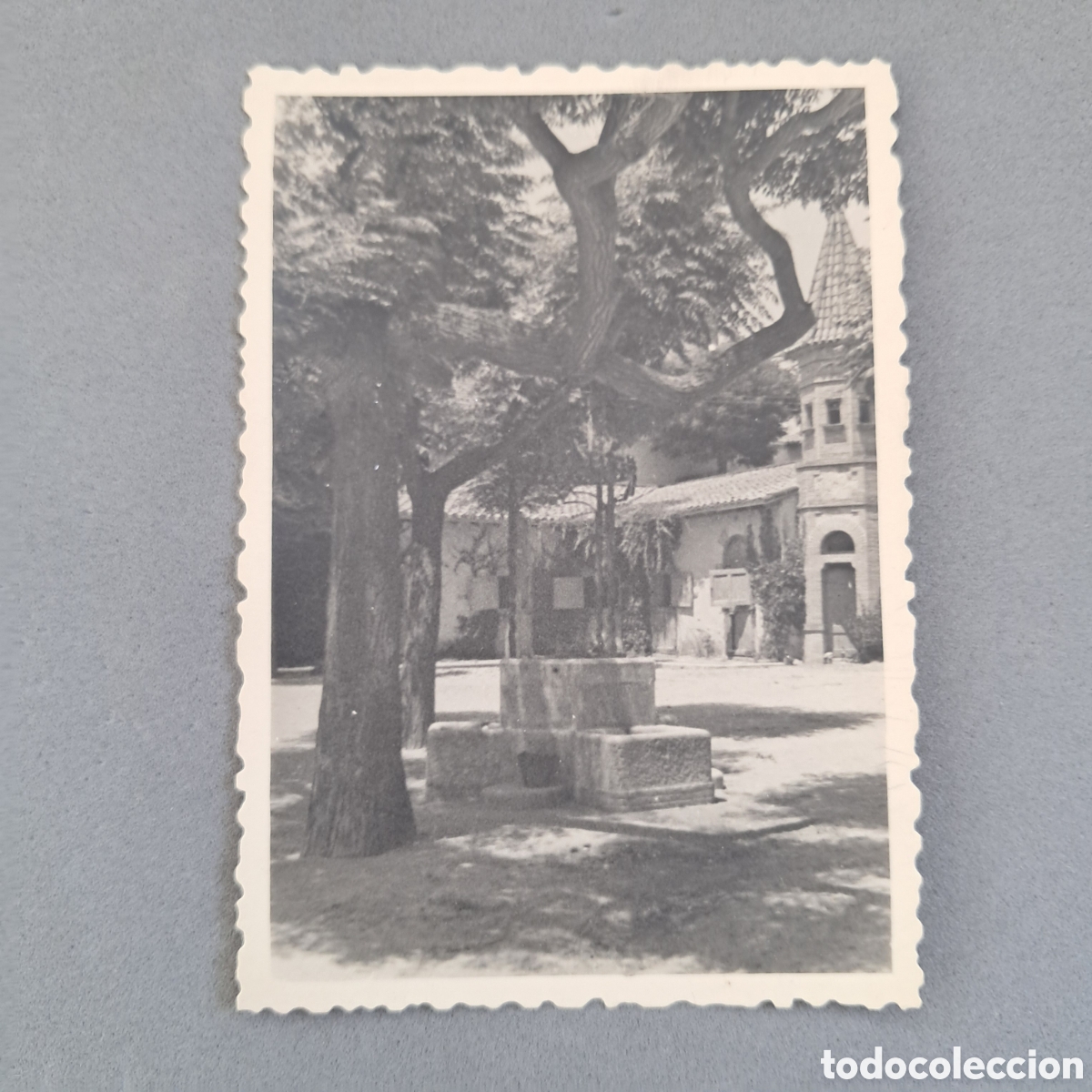 Alte Fotografie: Antigua fotografia de Can Bordoi, Llinars del Vall&egrave;s - Barcelona. A&ntilde;os 60