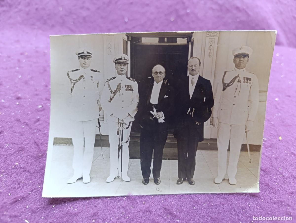Alte Fotografie: Antigua Fotograf&iacute;a en b/n o sepia, Salvador de Madariaga, de archivo, Embajada de Espa&ntilde;a en EEUU