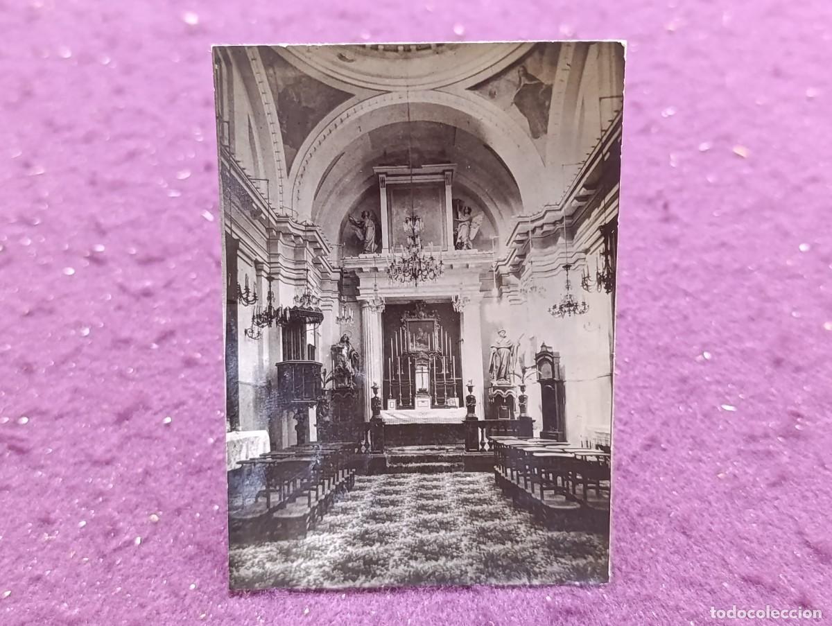 Fotograf&iacute;a antigua: Antigua Fotograf&iacute;a en b/n o sepia, Capilla en Madrid, de archivo, ZARCO, sellos al dorso