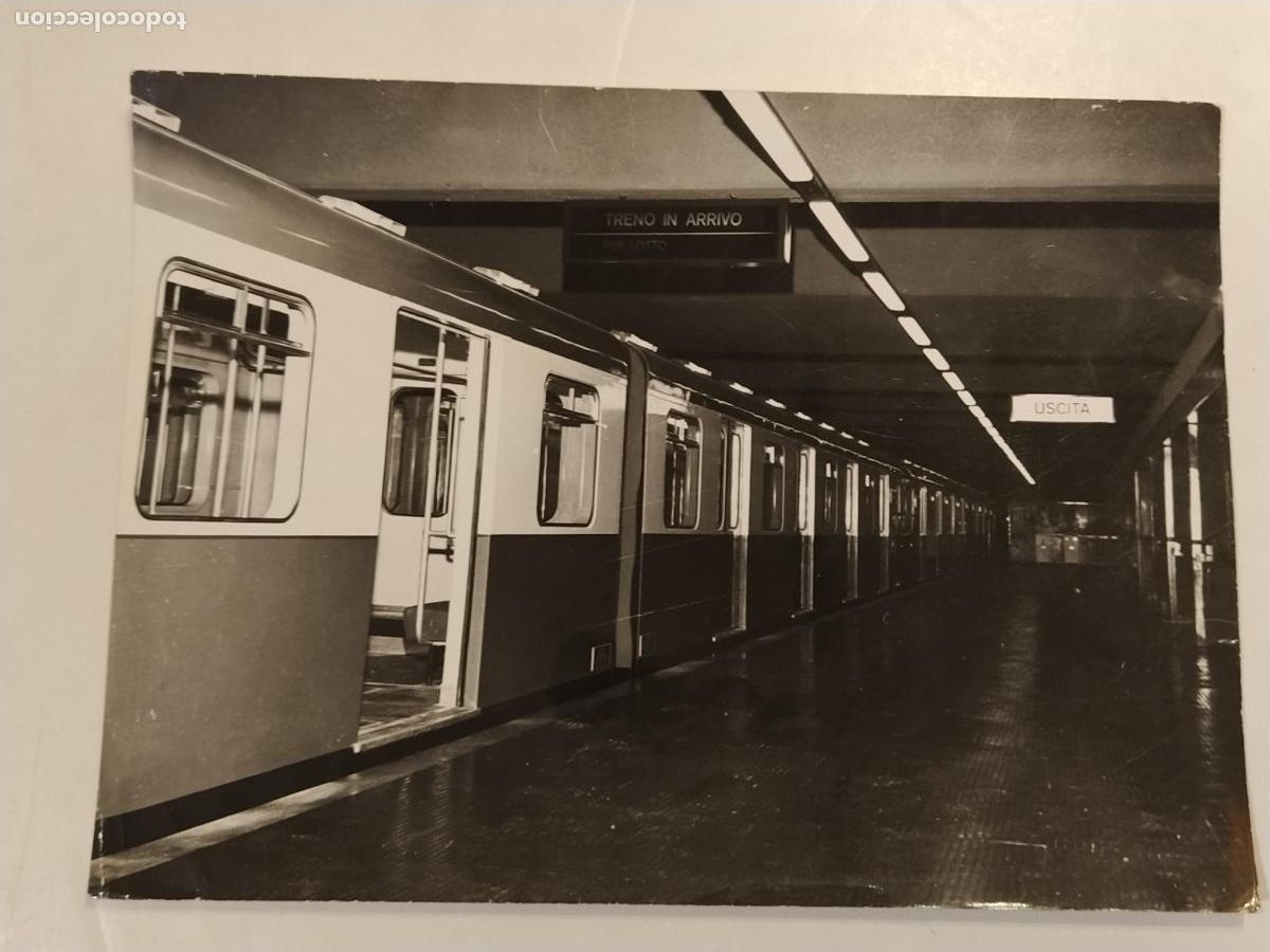 Fotograf&iacute;a antigua: MILAN - FERROCARRIL METRO - EUROPA PRESS PHOTO - FOTOGRAFIA ANTIGUA DE PRENSA O EDITORIAL - 117