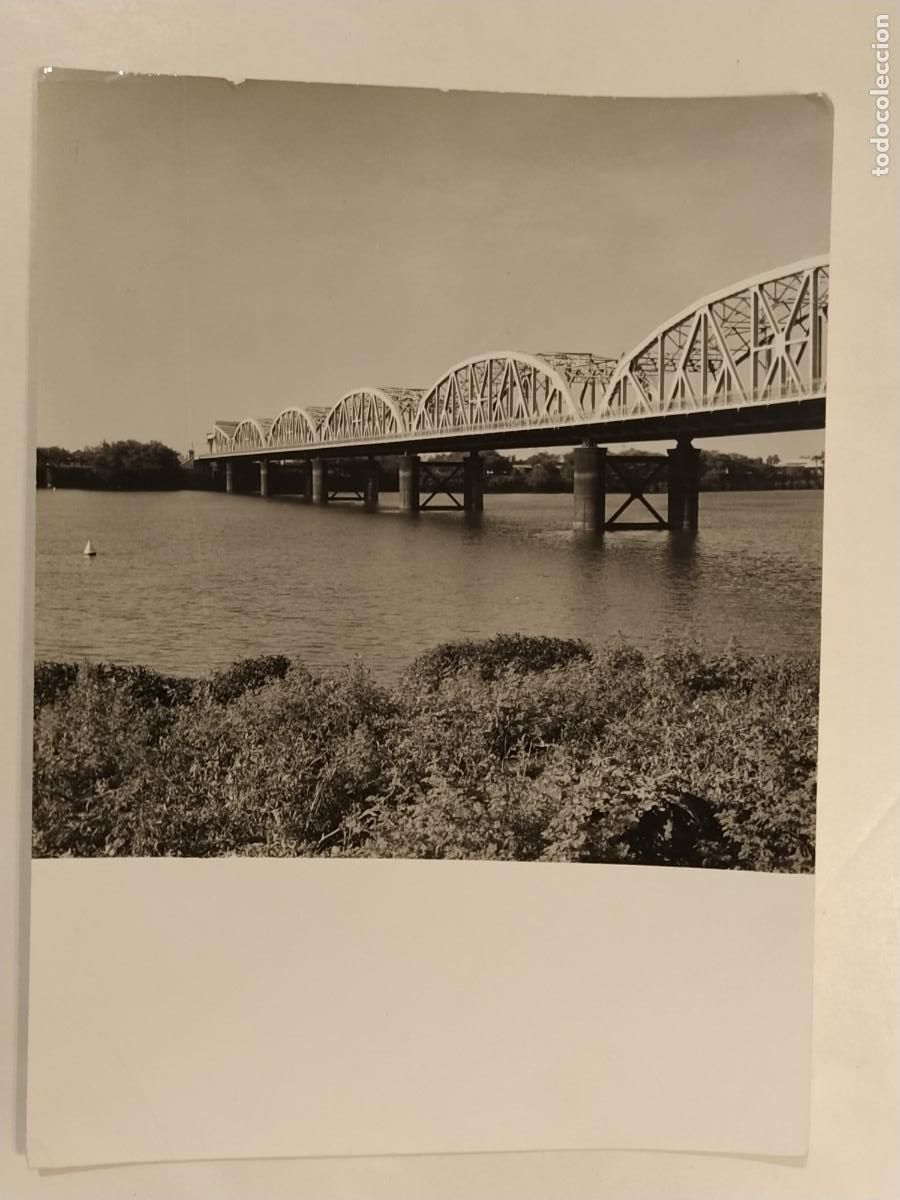 Fotograf&iacute;a antigua: SUDAN - PUENTE FERROCARRIL - SEF FOTO , TORINO - FOTOGRAFIA ANTIGUA DE PRENSA O EDITORIAL - 121