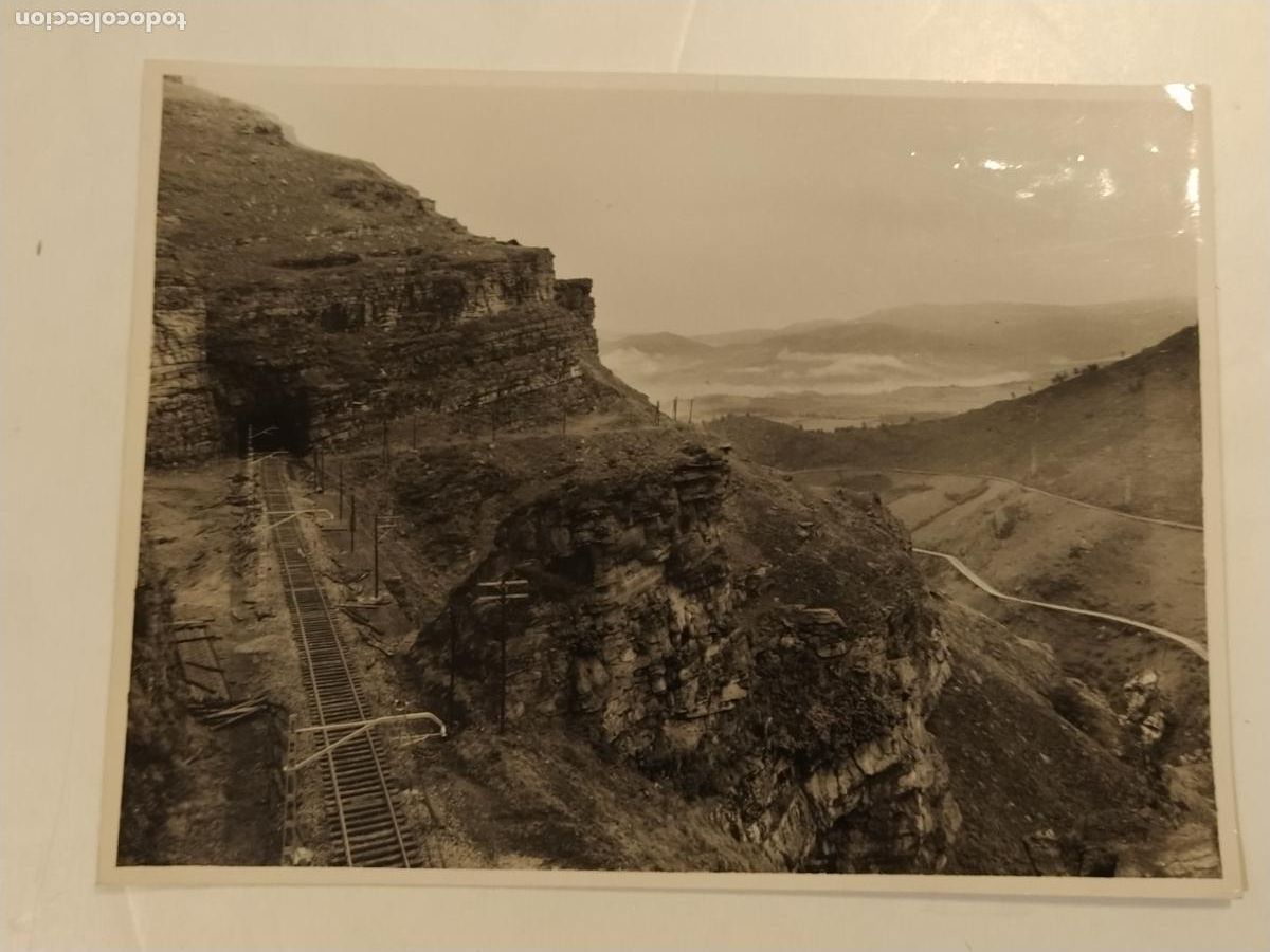 Fotograf&iacute;a antigua: FERROCARRIL DIRECCION MONTABLIZ -ARCHIVO FOT VERGARA- FOTOGRAFIA ANTIGUA DE PRENSA O EDITORIAL - 122
