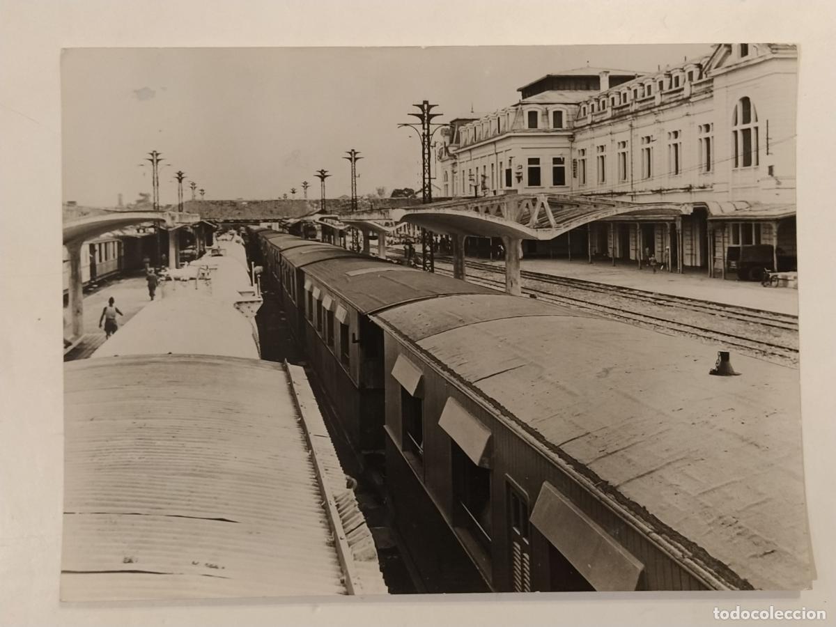 Fotograf&iacute;a antigua: PARAGUAY - ESTACION FERROCARRIL ASUNCION - KEYSTONE - FOTOGRAFIA ANTIGUA DE PRENSA O EDITORIAL -125