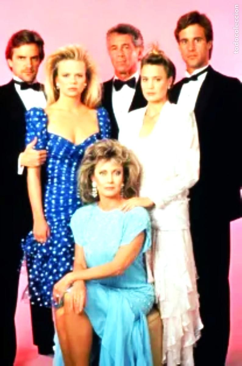 Fotograf&iacute;a antigua: Lane Davies, Marcy Walker, Jed Allan, Todd Mckee, Robin wright & Judie Mcconell. Fotografia-Arte.