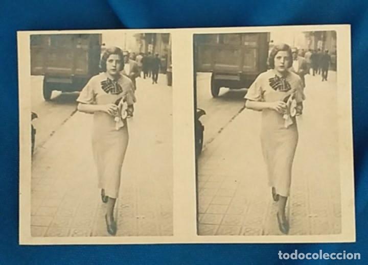 Fotograf&iacute;a antigua: Fotografia Antigua Artistica Mujer . 1933. Bien Conservada