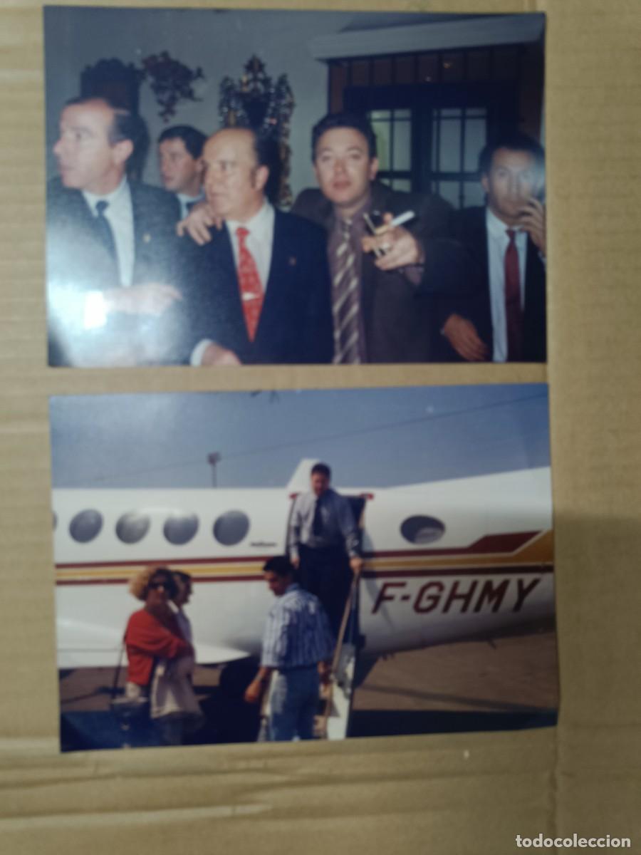 Fotograf&iacute;a antigua: LOTE DE DOS FOTOS DE PERIODISTA A IDENTIFICAR, UNA CON CHIQUITO DE LA CALZADA -P25
