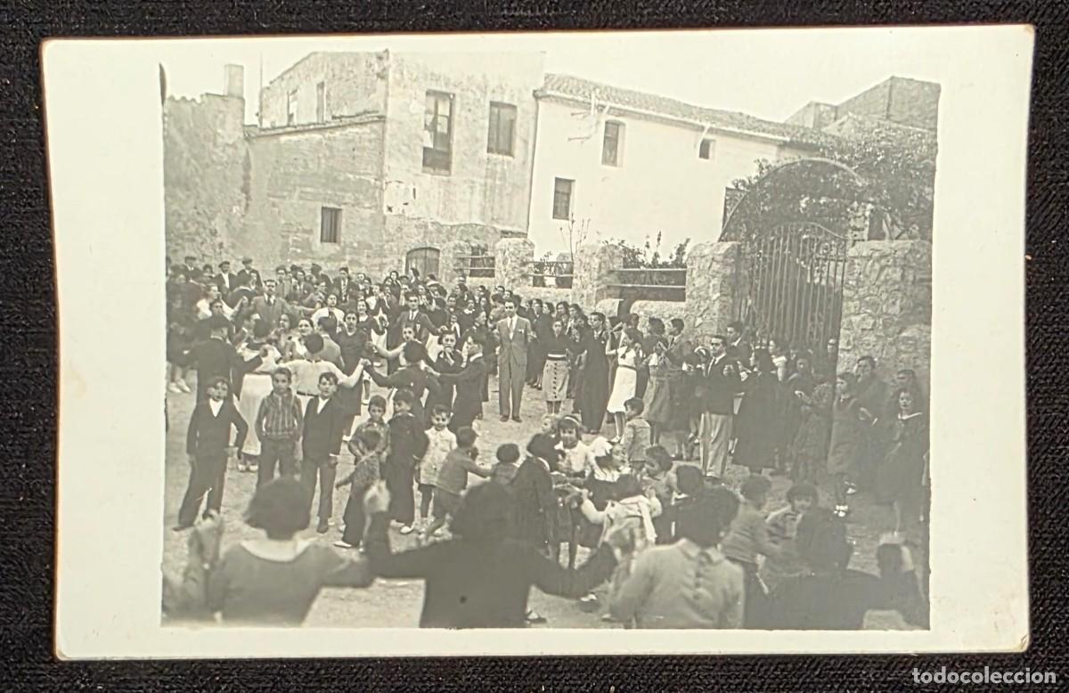 Fotograf&iacute;a antigua: P.1090 Fotograf&iacute;a Antigua Fiesta Popular en Esparreguera &ndash; Baile Tradicional en la Plaza