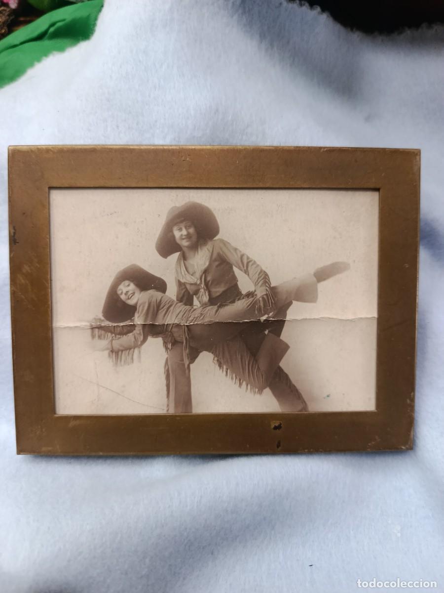 Fotograf&iacute;a antigua: Preciosa foto principios siglo XX.Mujeres oeste