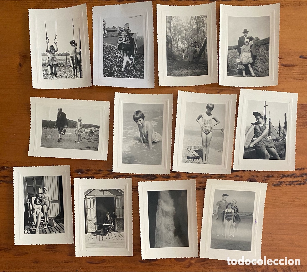 Fotograf&iacute;a antigua: Fotograf&iacute;as blanco negro antiguas lote-5