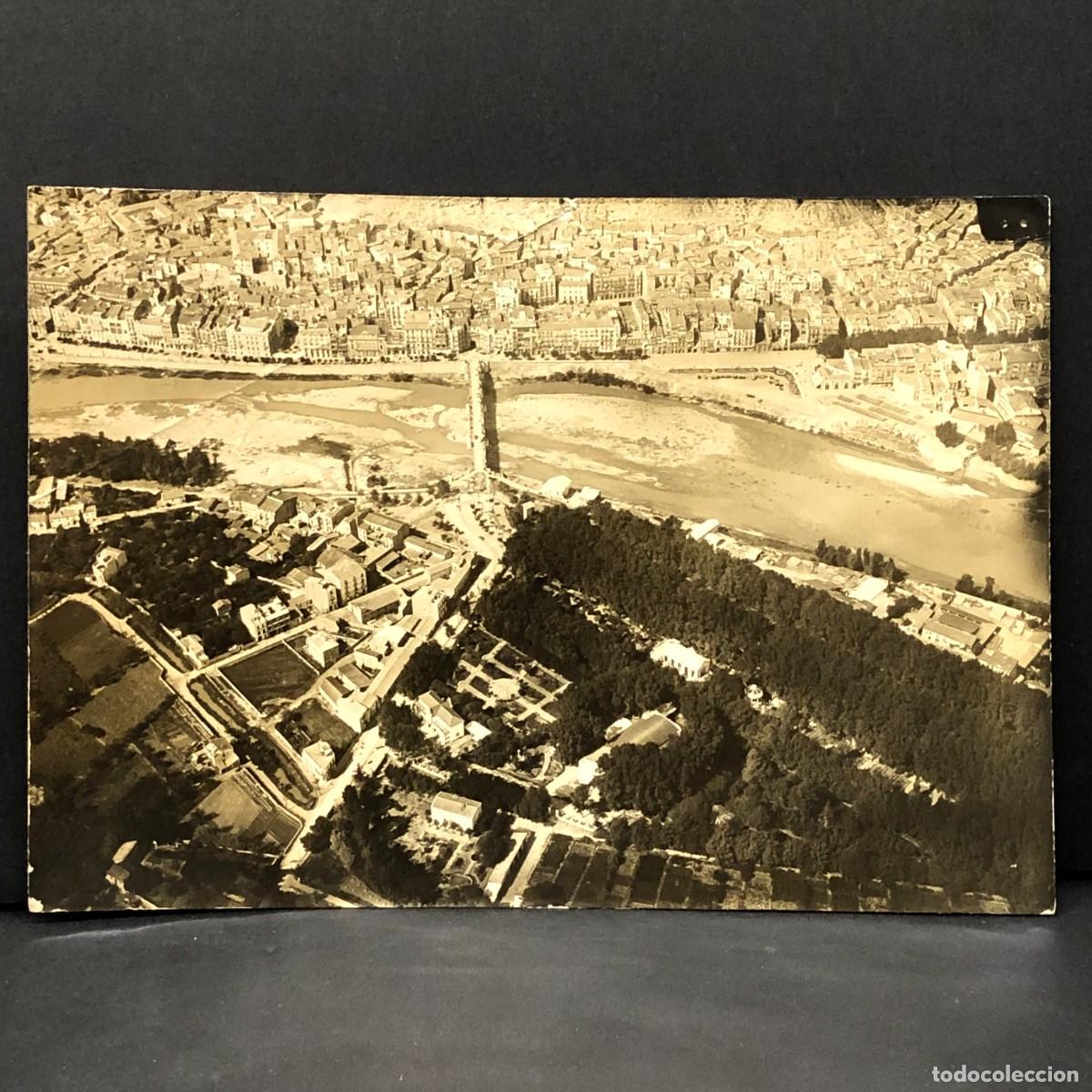 Fotograf&iacute;a antigua: VISTA A&Eacute;REA DE L&Eacute;RIDA - 1928 - RECUERDO DE LA EXPOSICI&Oacute;N AGR&Iacute;COLA - CONFEDERACI&Oacute;N HIDROGR&Aacute;FICA / 414