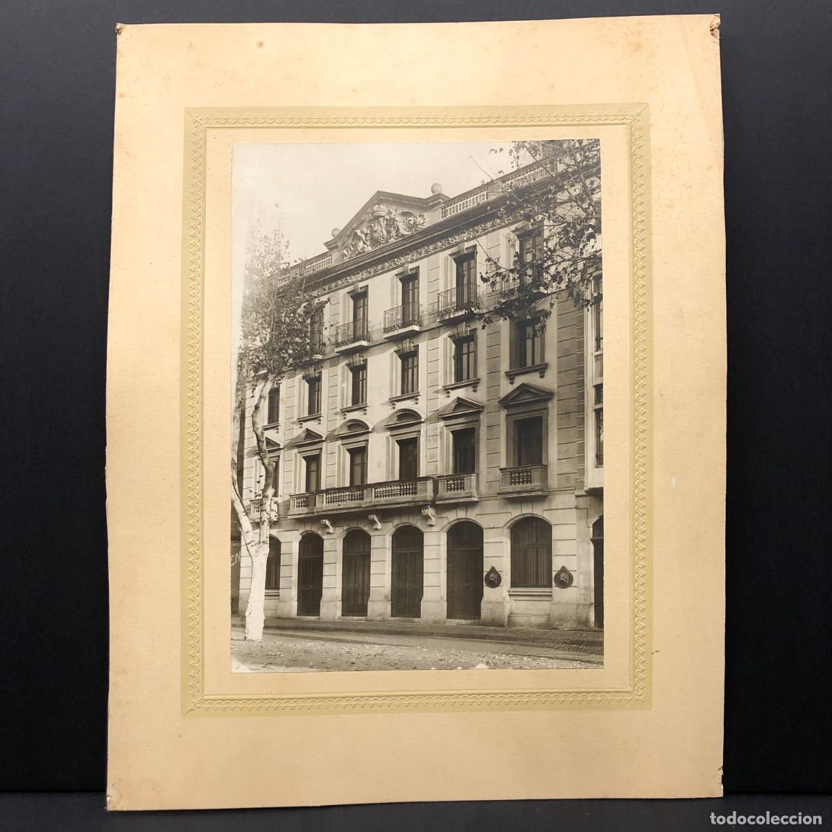 Fotograf&iacute;a antigua: EDIFICIO DE CORREOS - L&Eacute;RIDA - C. 1900 - FOTO FARR&Aacute;N - CALLE MAYOR, 34 - LLEIDA - 34 X 25,5 CM / 420