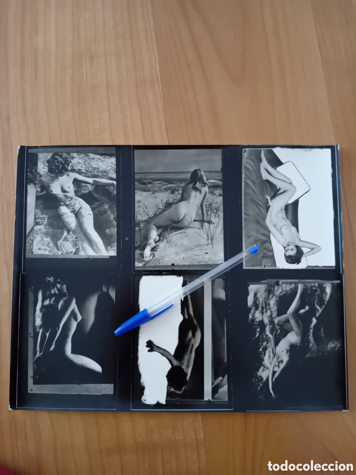 Fotograf&iacute;a antigua: SEIS FOTOGRAF&Iacute;A ER&Oacute;TICA. MUJER DESNUDA. A&Ntilde;OS 40-50