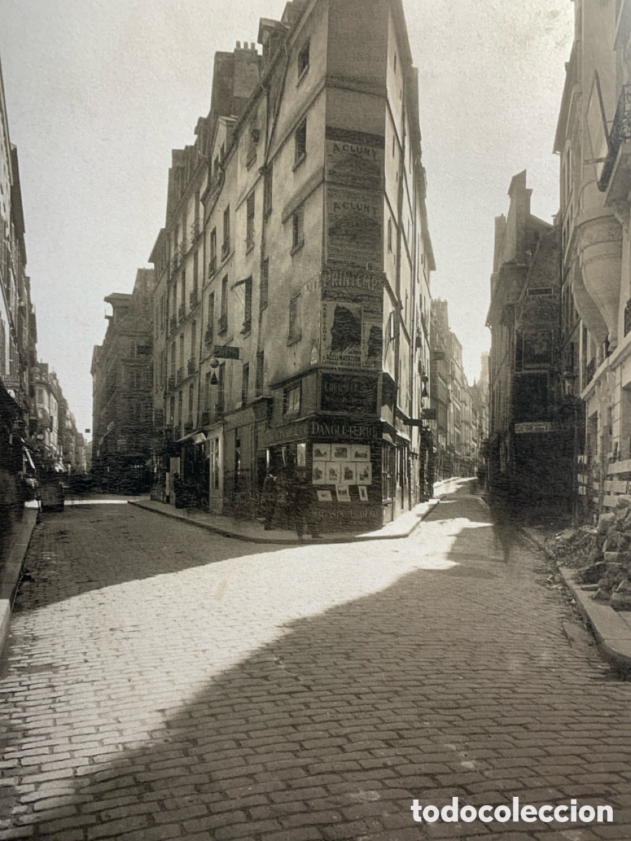 Fotograf&iacute;a antigua: Paris Eugene Atget tachen - Foto 2
