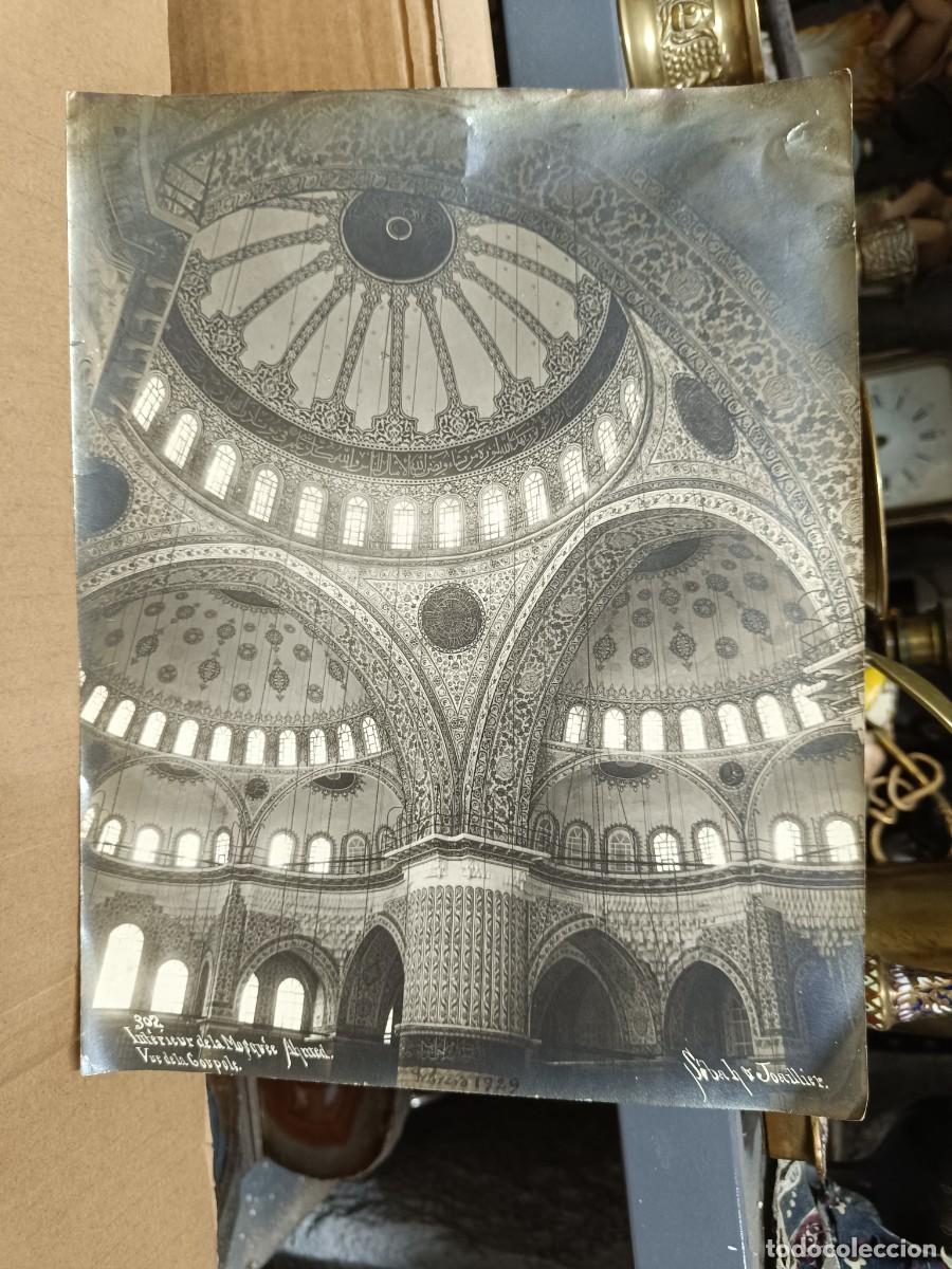 Fotograf&iacute;a antigua: ANTIGUA GRAN FOTOGRAFIA FRANCESA, 1929, MEZQUITA AZUL ESTAMBUL TURQUIA, AHMED BLUE MOSQUE TURKEY P27