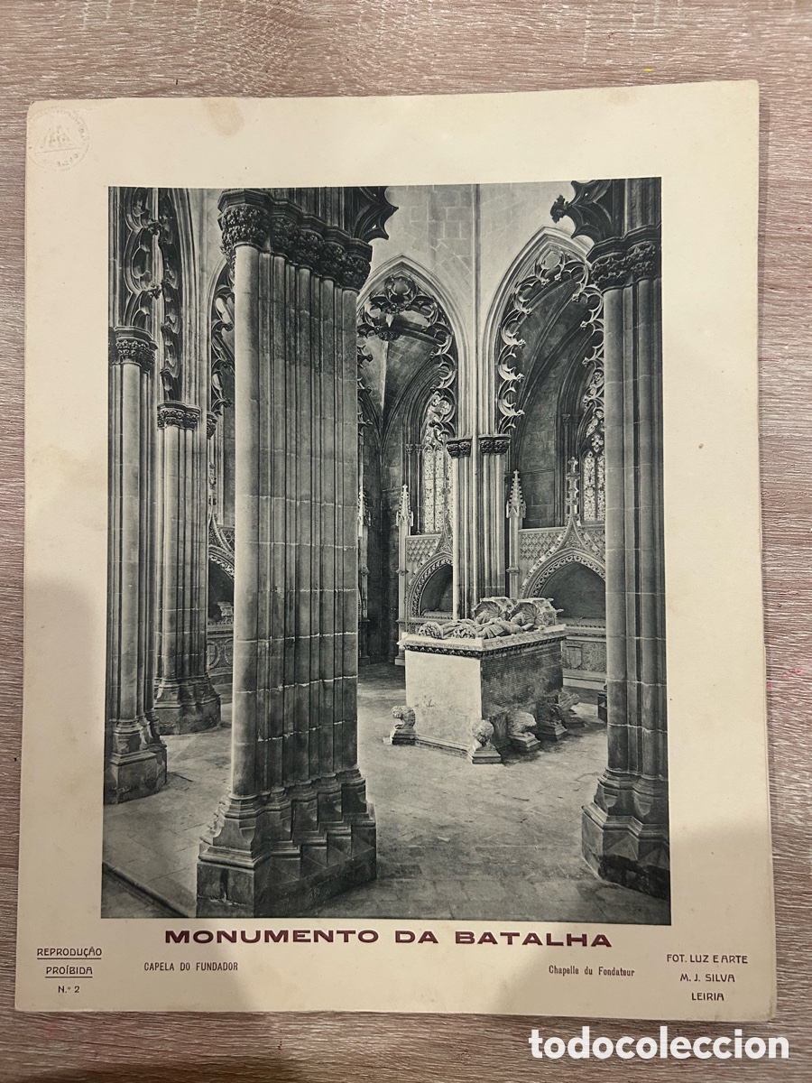 Fotograf&iacute;a antigua: Cole&ccedil;&atilde;o Completa de 11 Reprodu&ccedil;&otilde;es Fotogr&aacute;ficas &ndash; Monumento da Batalha