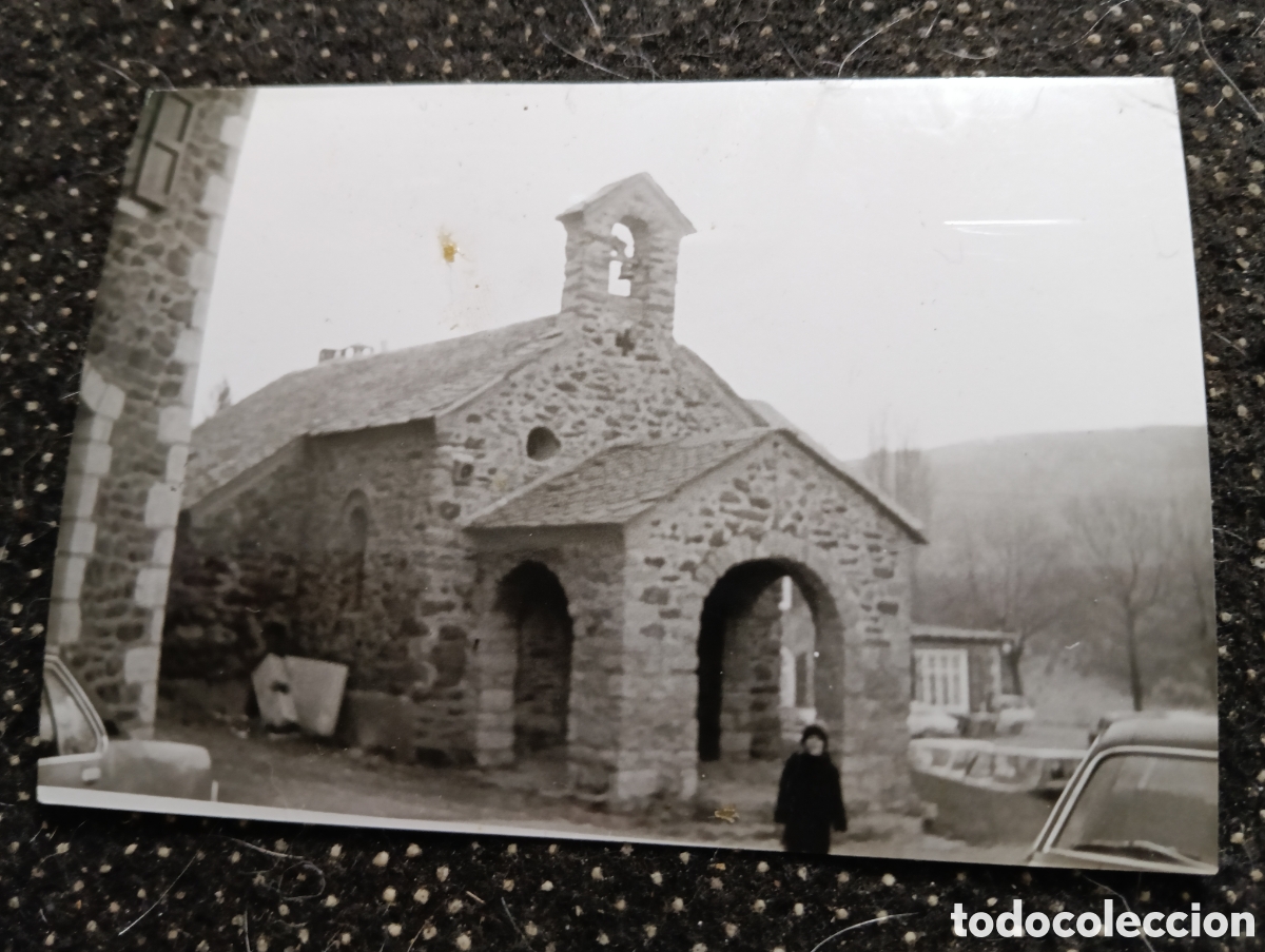 Fotograf&iacute;a antigua: Fotograf&iacute;a de la Ermita de la Molina en 1976, mide 10,5 x 7,5 cm