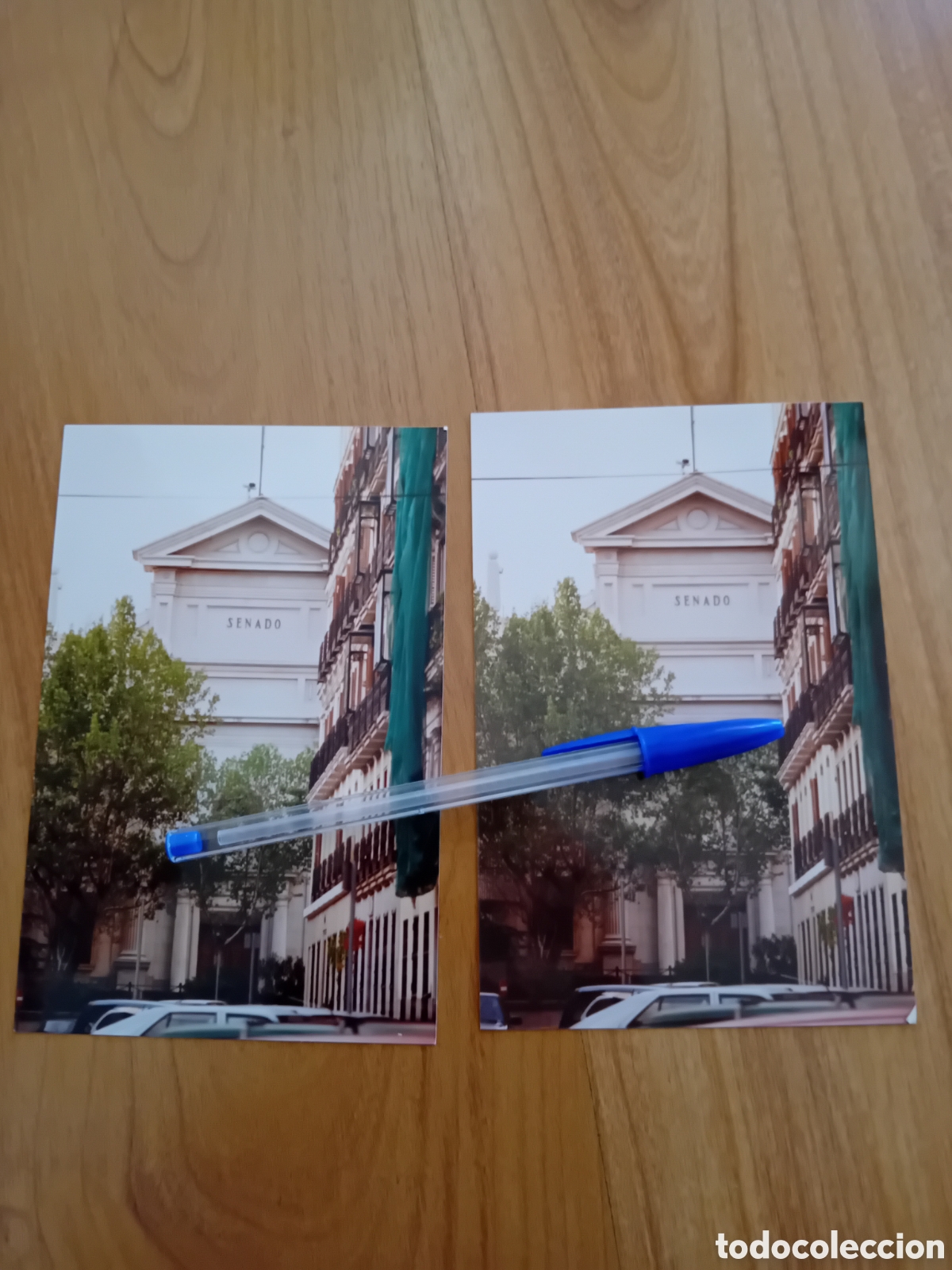 Fotograf&iacute;a antigua: DOS FOTOGRAF&Iacute;AS SENADO. MADRID. A&Ntilde;OS 80