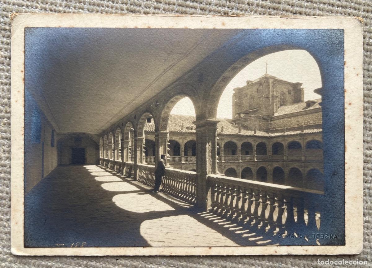 Fotograf&iacute;a antigua: Salamanca - Antigua fotograf&iacute;a Patio Colegio de los Irlandeses - Fot&oacute;grafo Ansede y Juanes