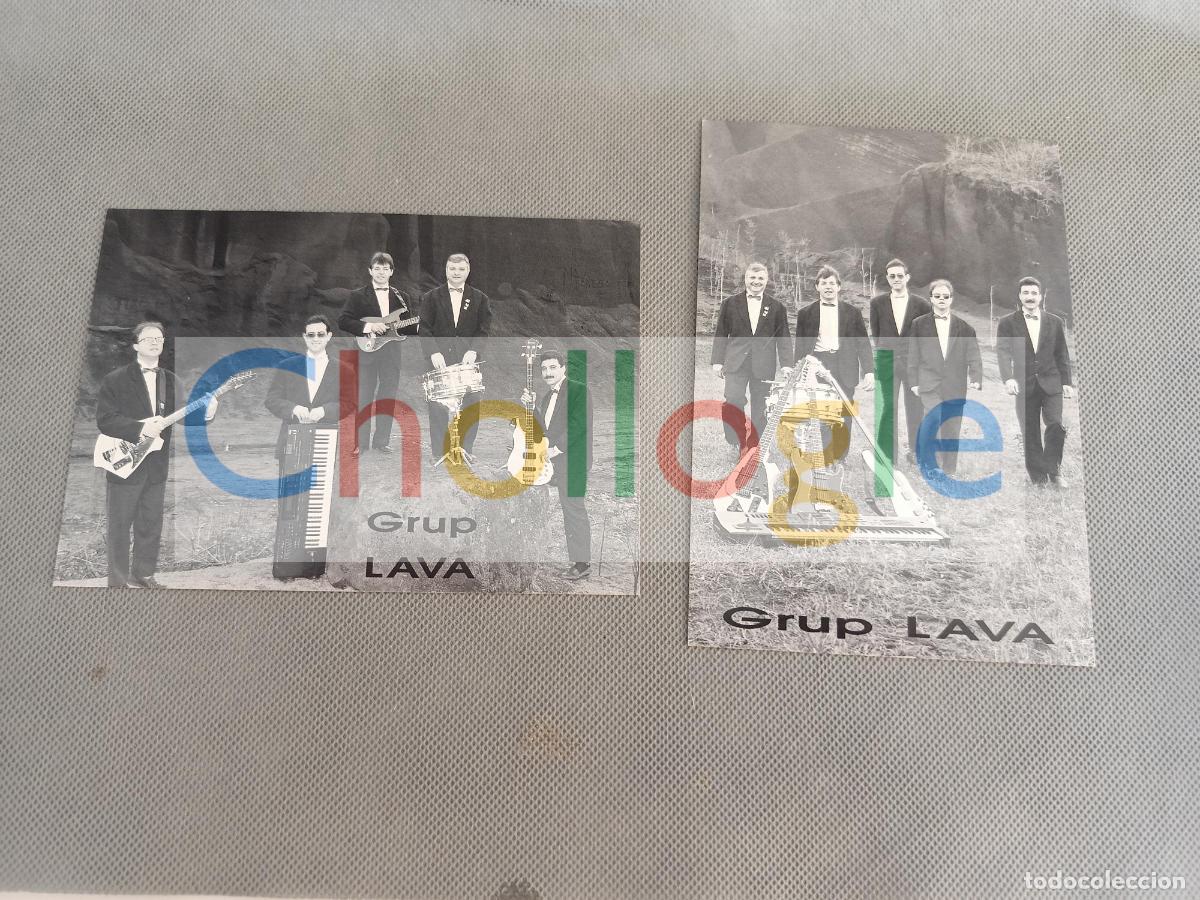 Fotograf&iacute;a antigua: Grupo Lava 2 postales