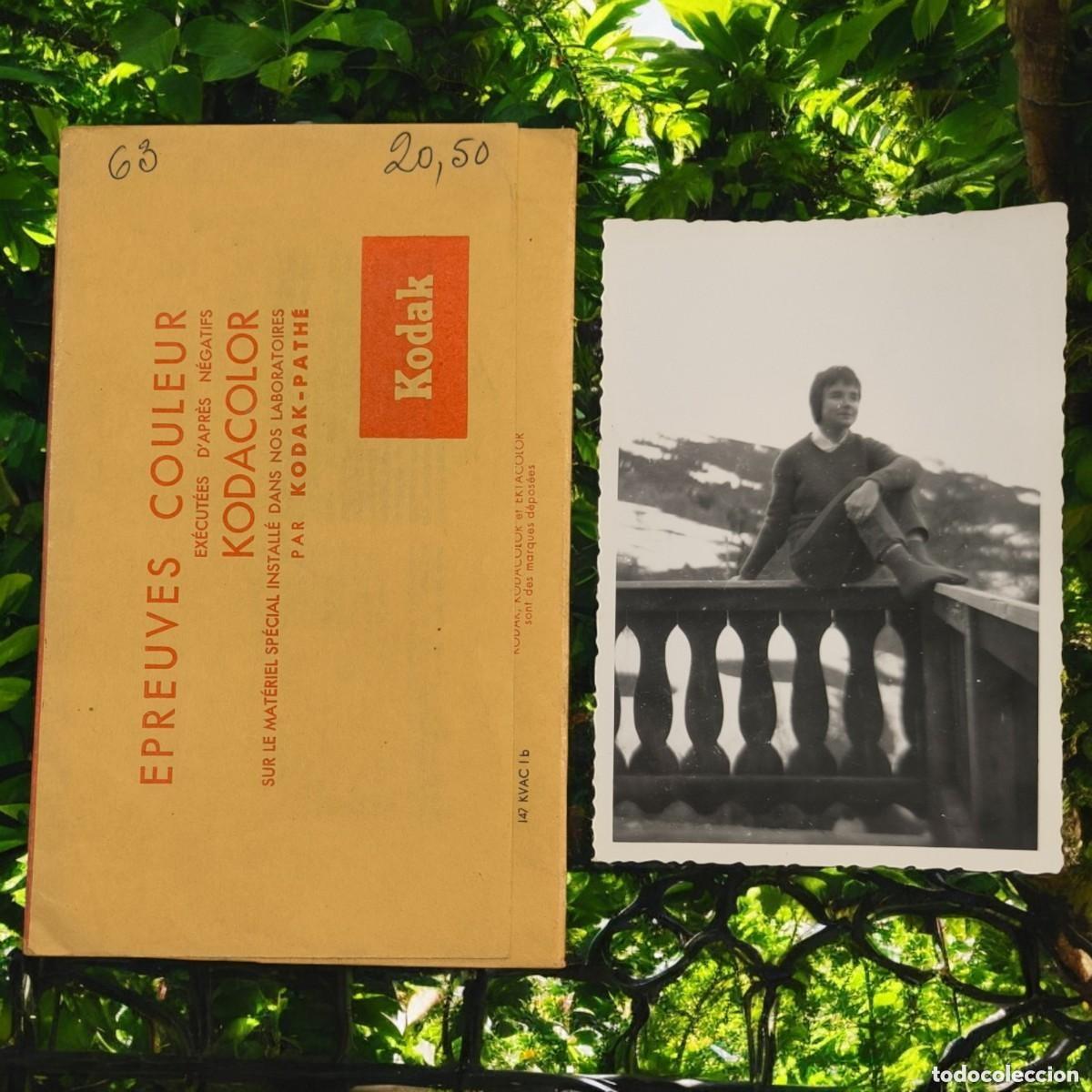 Fotograf&iacute;a antigua: Sobre Original Kodak Con Fotograf&iacute;as Vintage &ndash; Autenticidad Fotogr&aacute;fica Del Siglo XX