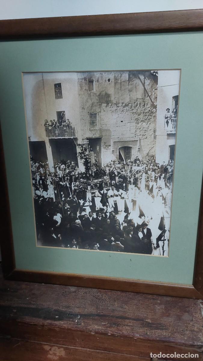 Fotograf&iacute;a antigua: Antigua Foto Semana Santa Ubeda Enmarcada