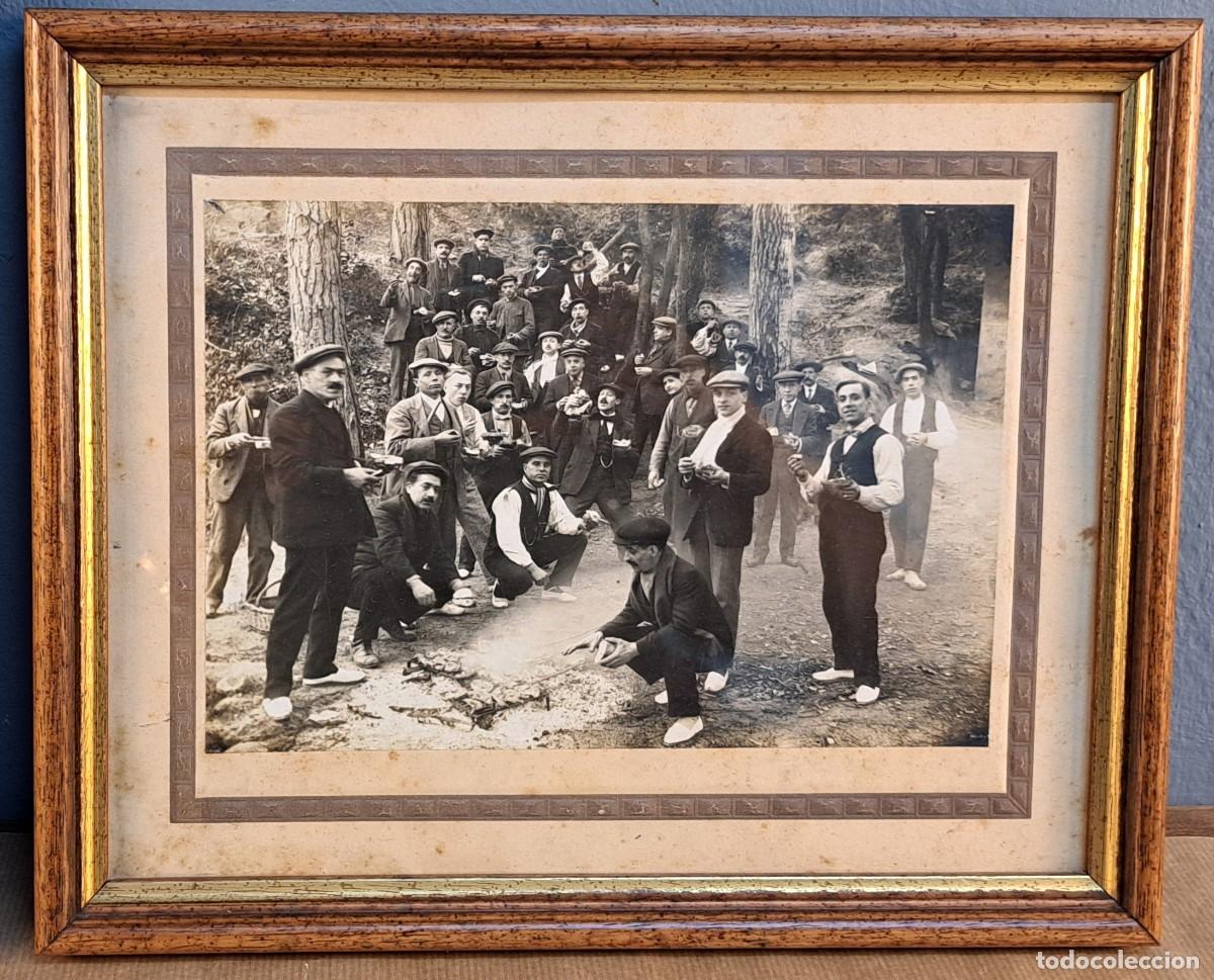Fotograf&iacute;a antigua: Fotograf&iacute;a antigua de grupo &ndash; Excursi&oacute;n popular ca. 1910