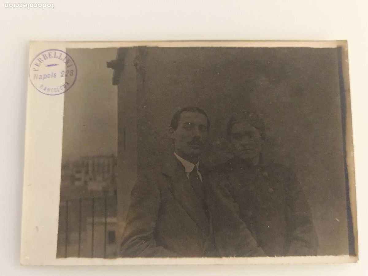 Fotograf&iacute;a antigua: FAMILIA PERBELLINI - SELLO PERBELLINI NAPOLS 226 BARCELONA - FOTOGRAFIA ANTIGUA -(116.404)