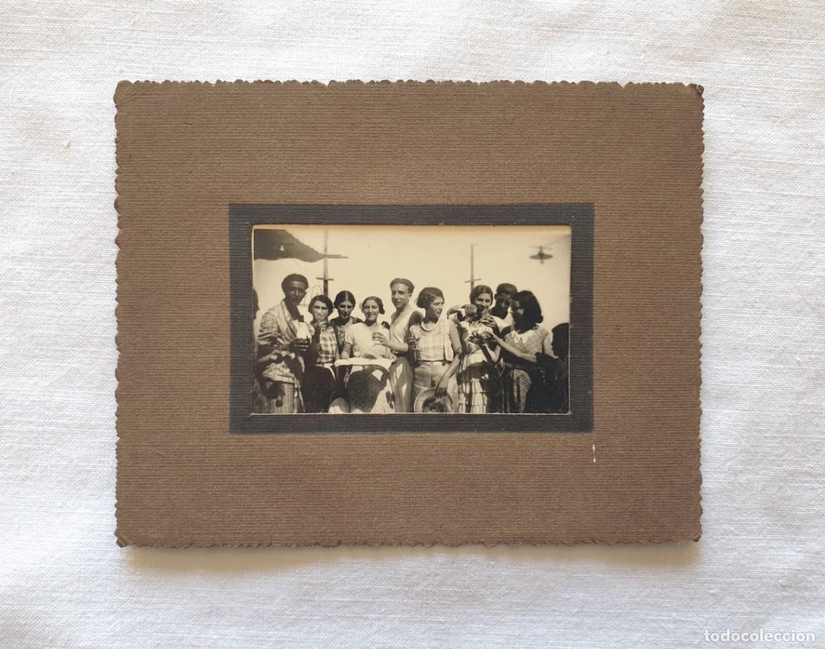 Fotograf&iacute;a antigua: Fotograf&iacute;a original de &eacute;poca, CDV, colecci&oacute;n, principios del siglo XX, retrato de grupo