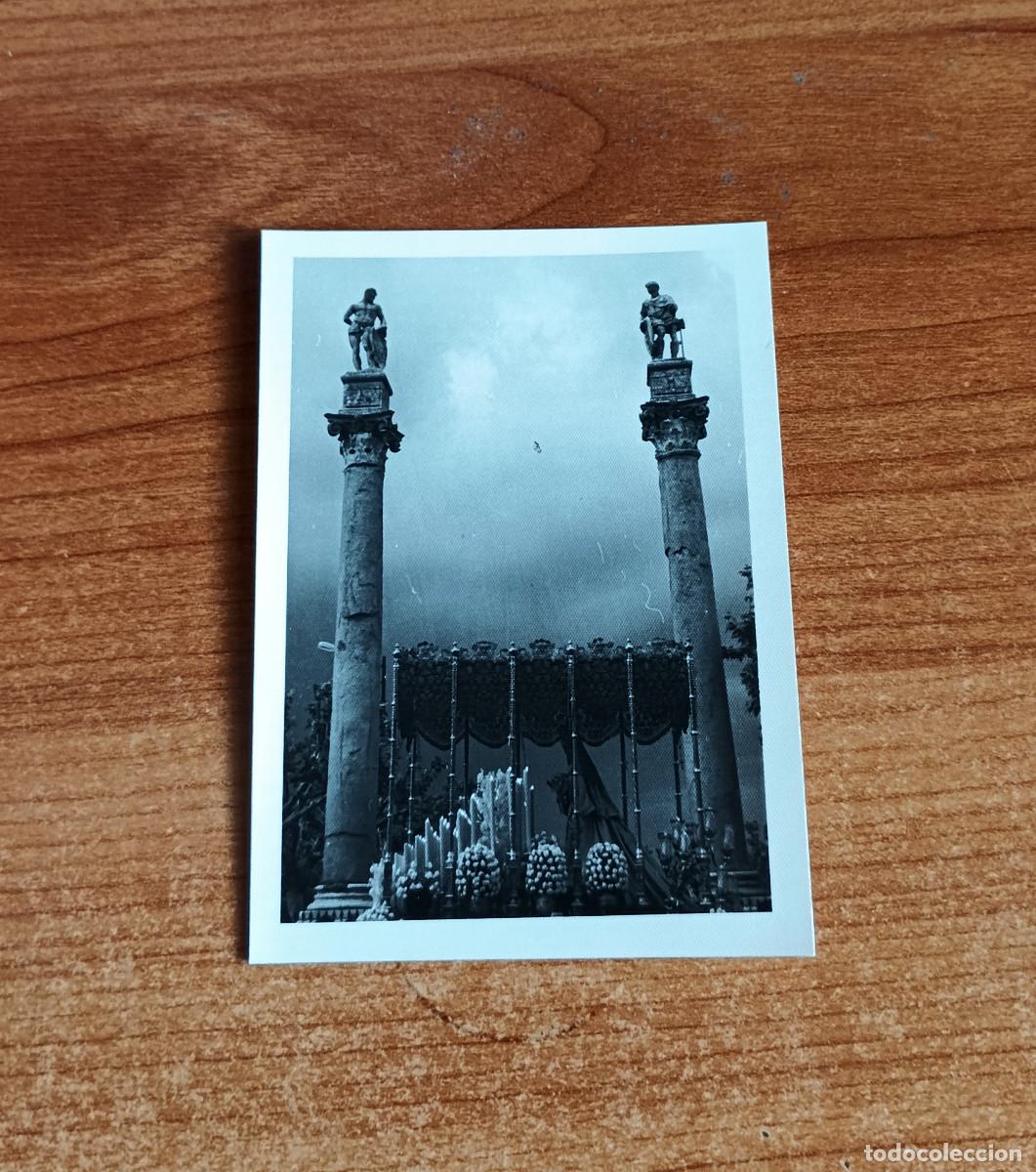 Fotograf&iacute;a antigua: Antigua fotograf&iacute;a - Paso palio de la Hermandad de Montesi&oacute;n - Semana Santa Sevilla - A&ntilde;os 50 o 60