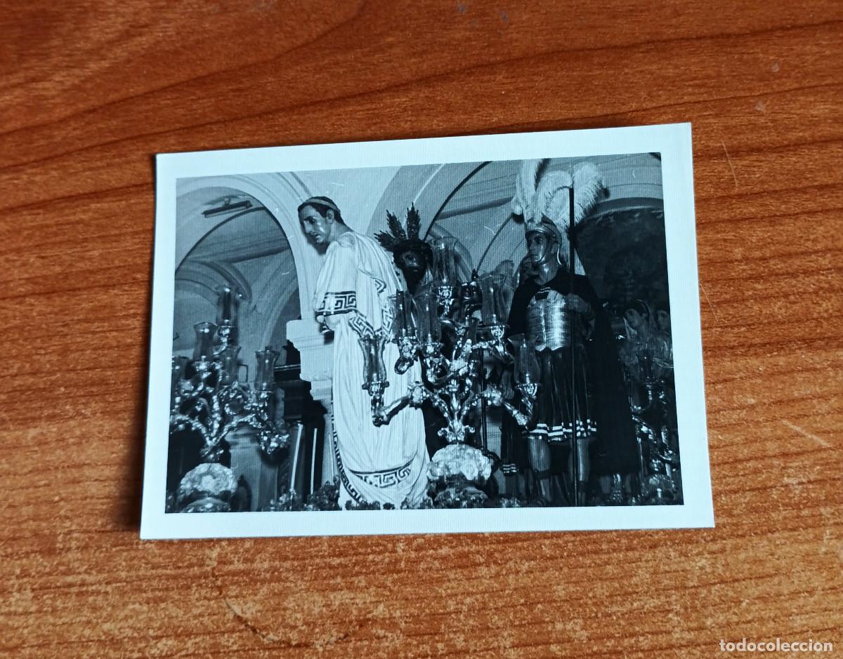 Fotograf&iacute;a antigua: Antigua fotograf&iacute;a - Paso de Cristo Hermandad de San Benito - Semana Santa Sevilla - A&ntilde;o 50/60