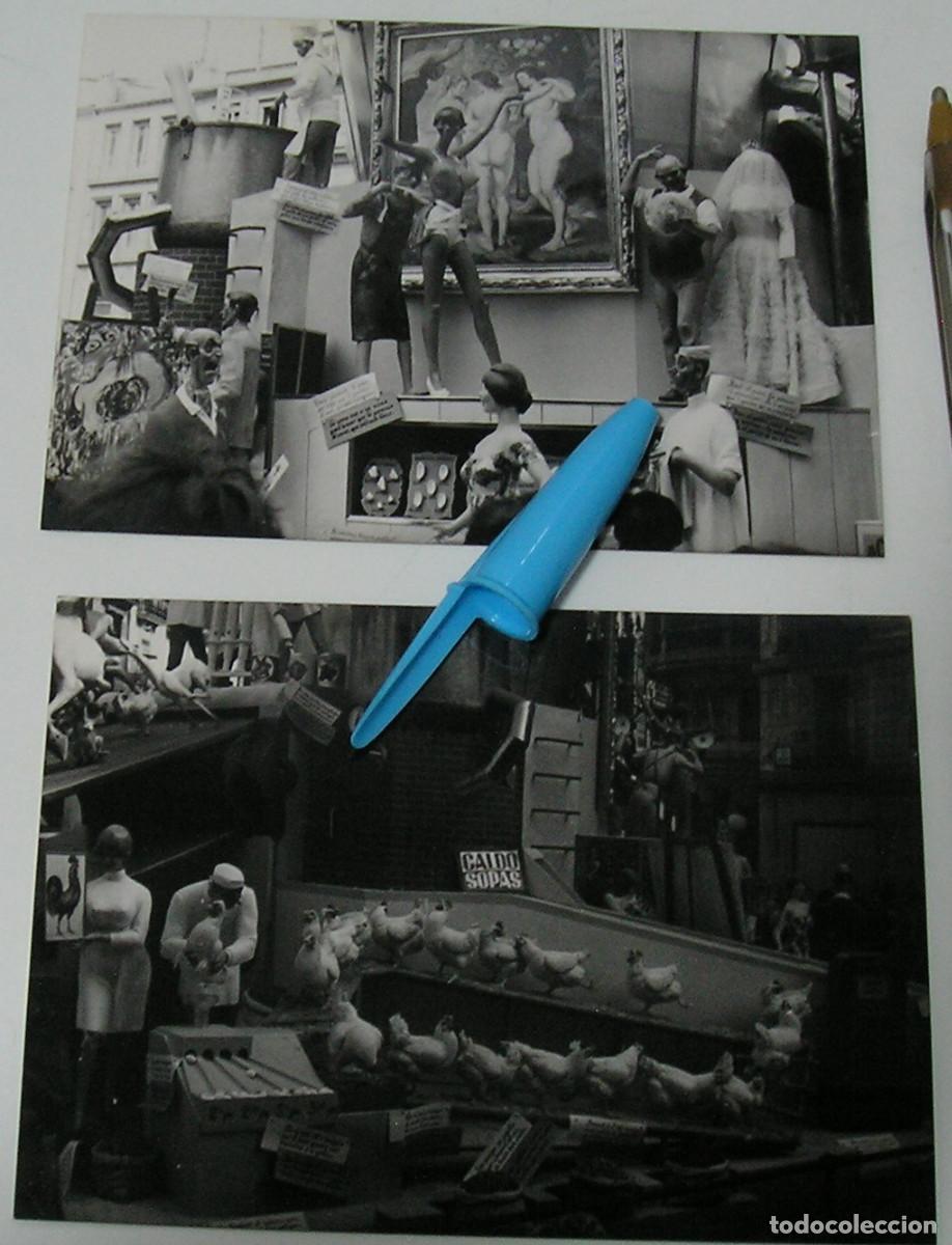 Antique Photography: FALLA FALLAS DE VALENCIA LOTE 2 FOTO FOTOGRAFIA FALLA PLAZA DEL MERCADO 1964 (26-8)