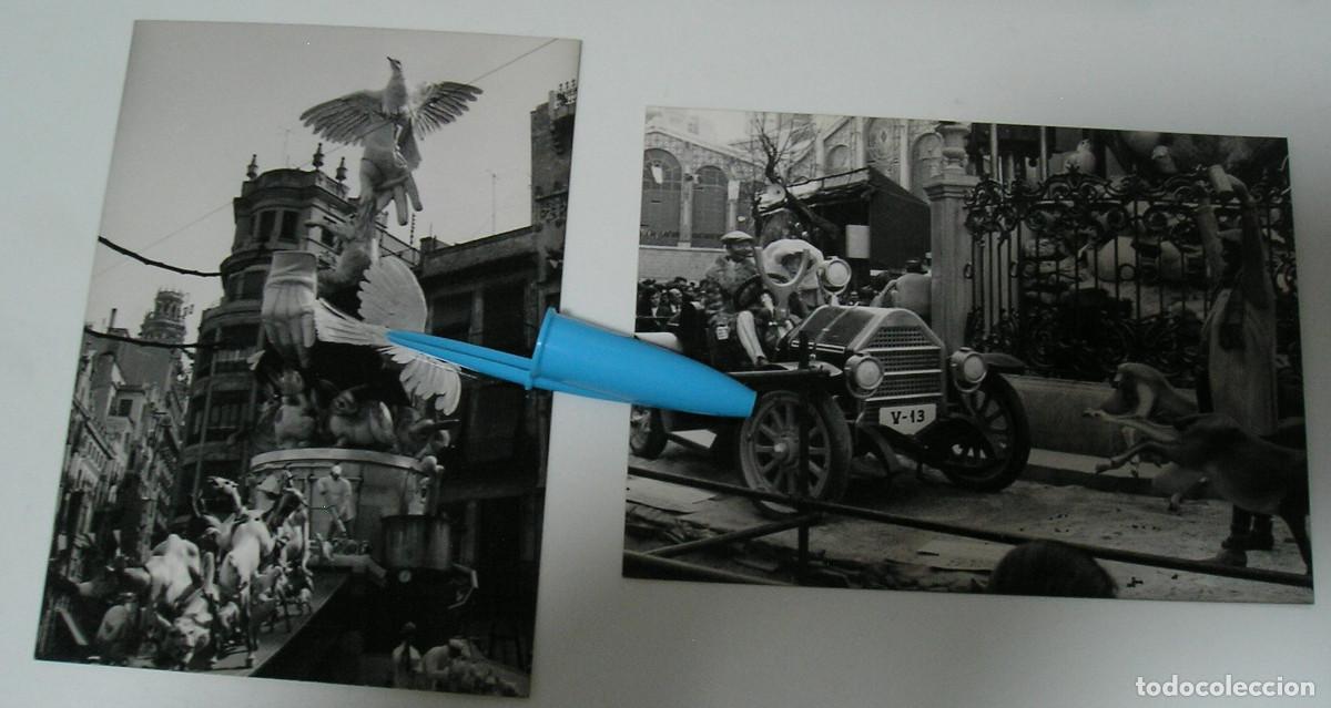 Antique Photography: FALLA FALLAS DE VALENCIA LOTE 2 FOTO FOTOGRAFIA FALLA PLAZA DEL MERCADO 1964 (26-8)