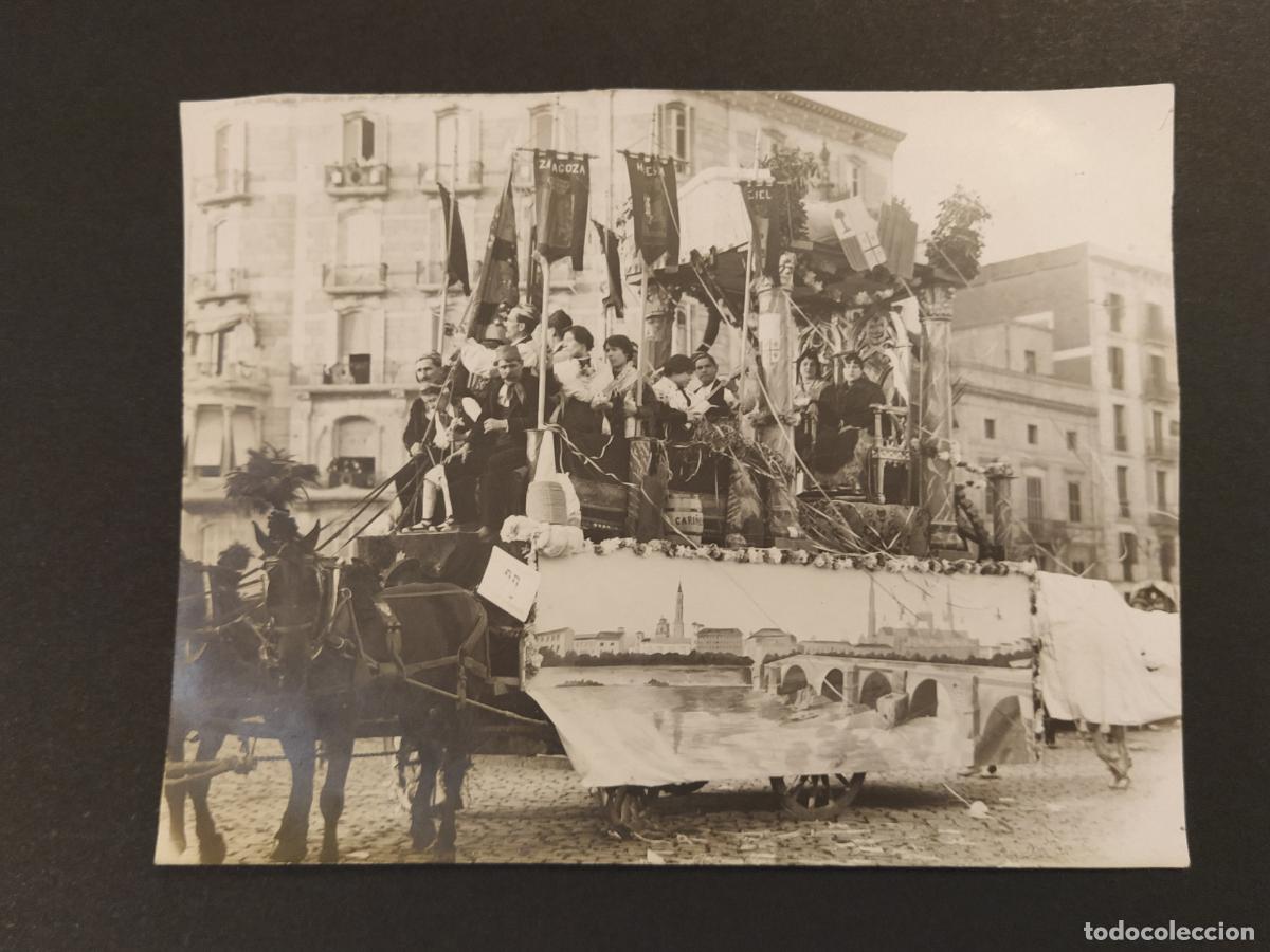 Fotografia antica: BARCELONA - CARNAVAL - CARROZA - FOTOGRAFIA ANTIGUA -(K-16.020)