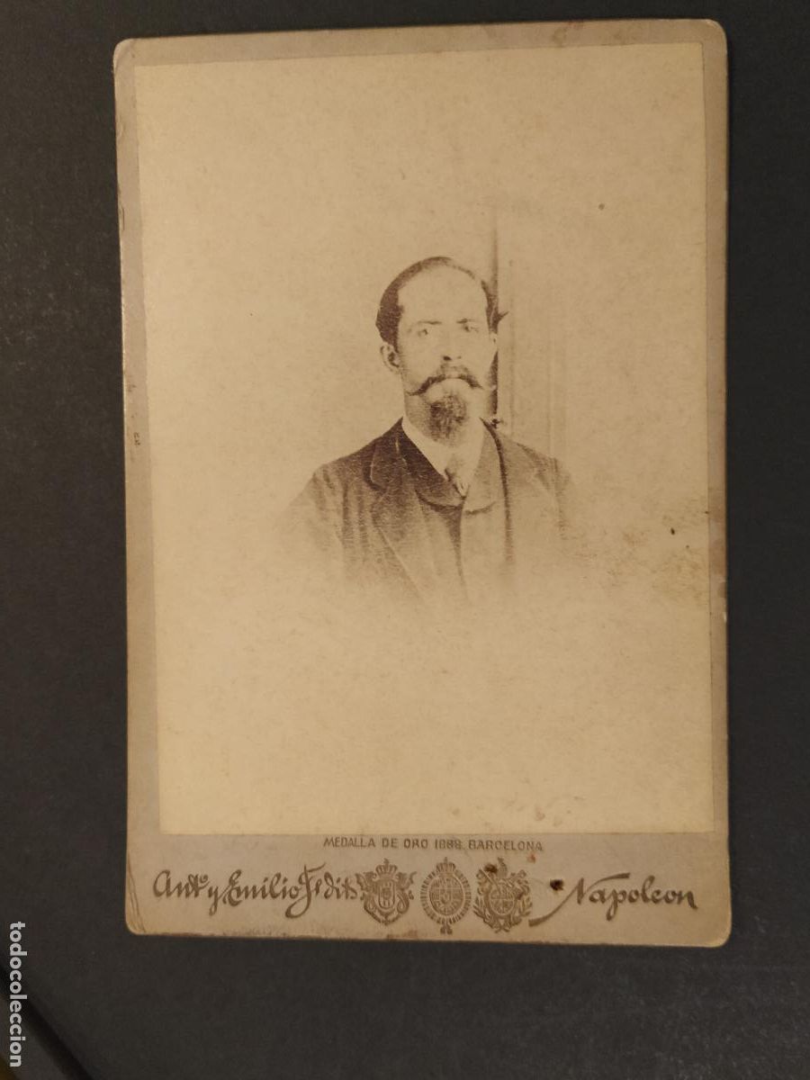 Antique Photography: VICENTE PLAZA - FOTO NAPOLEON , BARCLEONA - FOTOGRAFIA ANTIGUA -(K-16.011)