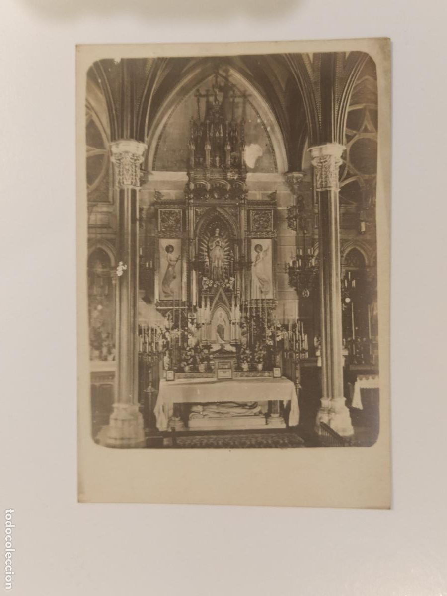 Fotograf&iacute;a antigua: IGLESIA - LUGAR SIN IDENTIFICAR - FOTOGRAFIA ANTIGUA (116.461)